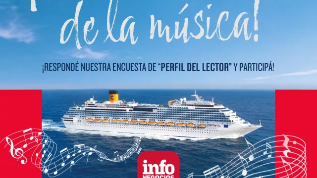 Los lectores de InfoNegocios pueden subirse al Ocean Fest: participá por el crucero completando la encuesta de InfoNegocios