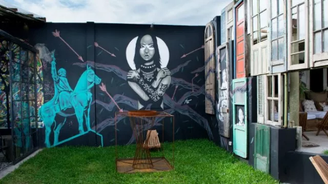 Y también, sus ambientes exteriores.