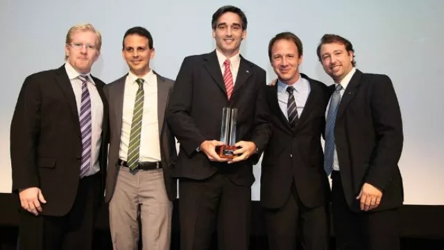 El equipo de Santander Río se impuso en la categoría Bancos en los premios de InfoNegocios