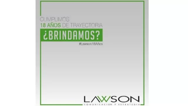18 años de Lawson Comunicación y Estrategia (organizadores de La Gran Noche, entre tantas)