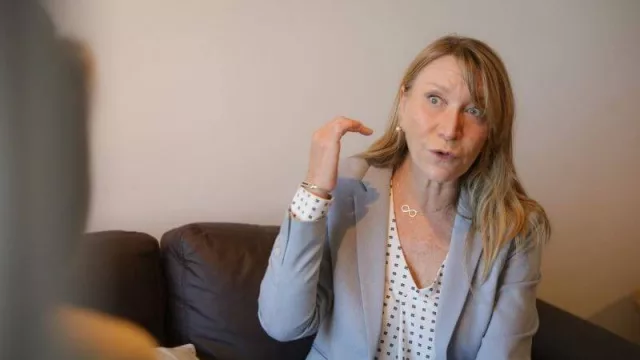 "Somos todas mujeres en la empresa y muy positivas".