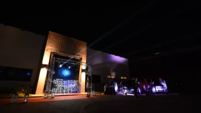  El ingreso a Alto Botánico lució imponente en la gala de InfoNegocios.