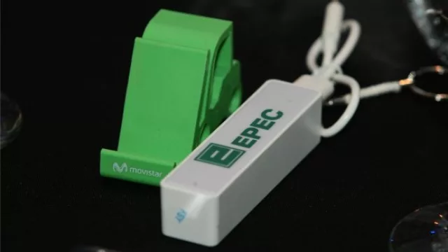 EPEC y Movistar fueron los encargados de que los celulares sean los protagonistas de la noche