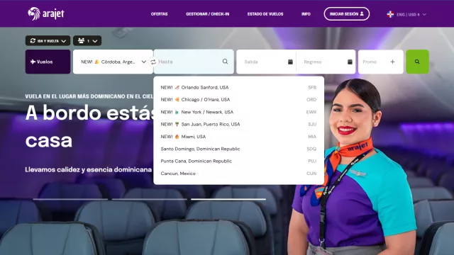 Desde Córdoba al Caribe… y al mapa low cost de América: Punta Cana como hub regional de conexión aérea (Miami, Orlando y Cancún entre los destinos)