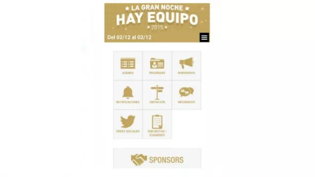 Una Gran App para una Gran Noche