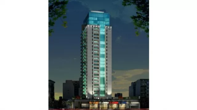 La torre tendrá 26 pisos y una vista privilegiada de la zona de Congreso.