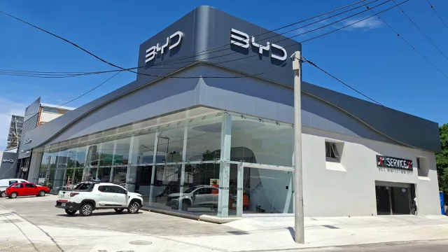 Se construyó en Córdoba una de las Concesionarias BYD más grande de Argentina