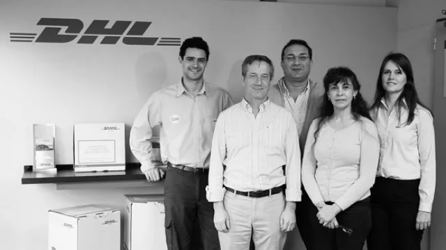 El equipo de DHL