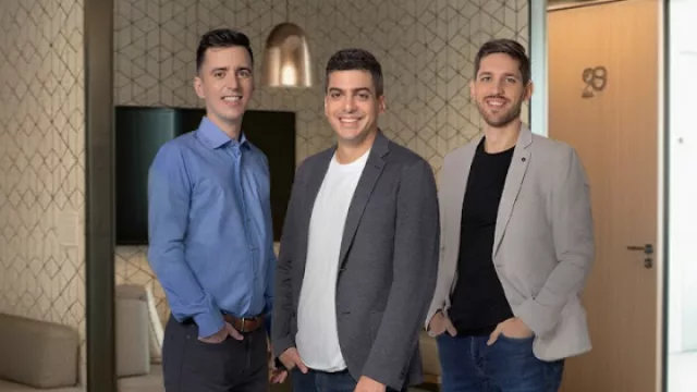 Santiago Sosa (Co-fundador y CEO), Martín Palombo (Co-fundador y CPO) y Alejandro Vázquez (Co-fundador y Presidente)