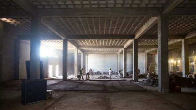 Parte de la nueva superficie locativa, que se inaugura -en etapas- a partir del primero de diciembre