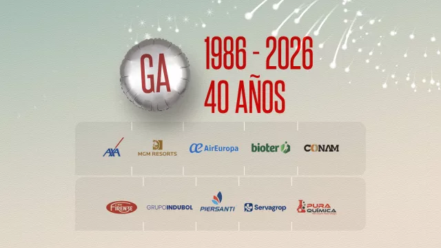 10 empresas que cumplen 40 años en 2026: una francesa de seguros, la reina de Las Vegas y la línea aérea que nos lleva a Madrid