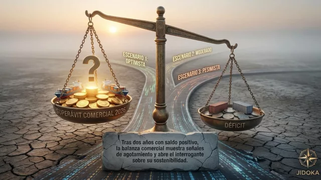 ¿Sigue el superávit comercial en 2026? Los tres escenarios de Jidoka para saber si este “gemelo” estará presente el año que inicia