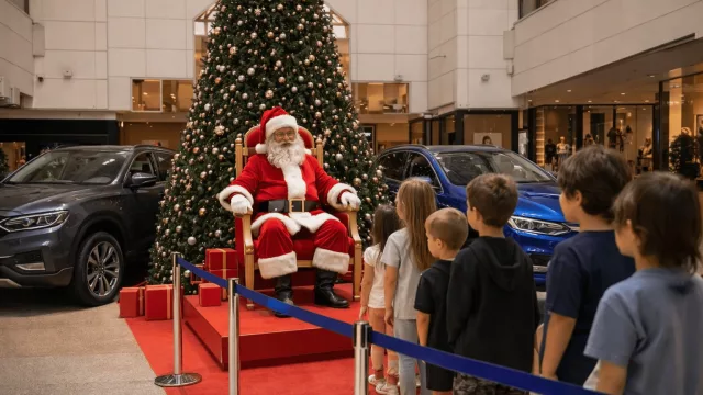 ¿Viene Papá Noel? Las propuestas de Córdoba Shopping, Nuevocentro, Patio Olmos, Paseo del Jockey y Dino Mall para estas fiestas (con tres autos 0 km en juego)