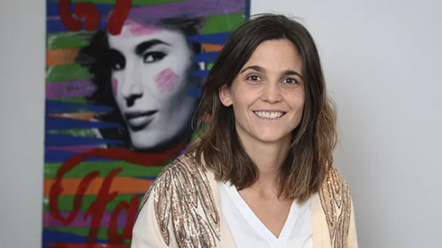 María Visconti, jefa de administración