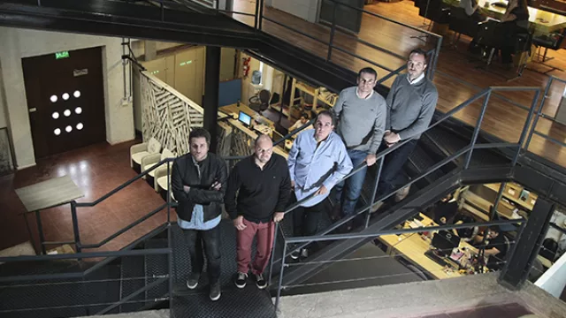 El equipo de Romero Victorica