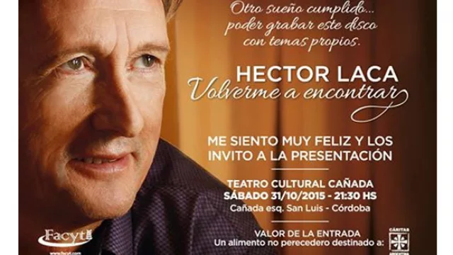 De la biotecnología al canto: el dueño de Facyt presenta un nuevo disco