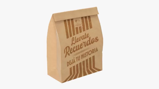 Llévate recuerdos, dejá tu historia (cuando una bolsa también puede activar consumo y conciencia)
