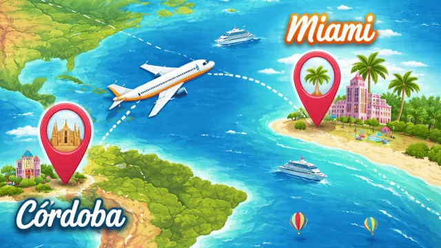 ¡Vuelven los COR - MIA! Aerolíneas Argentinas empieza a operar desde el 5 de junio (por el Mundial) y luego será “ruta regular”