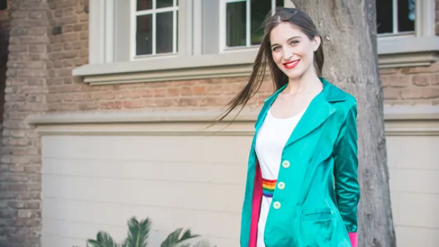 Primera impresión. Una bella promotora de Proaco recibía a los invitados