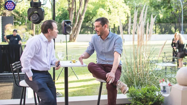 Hernán Olmedo (Córdoba Trading Corp) y Sebastián Viberti (Grupo Proaco)