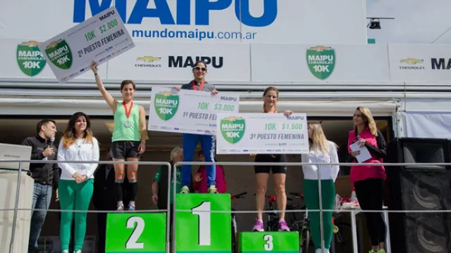 Ellas también corrieron y se llevaron su recompensa.