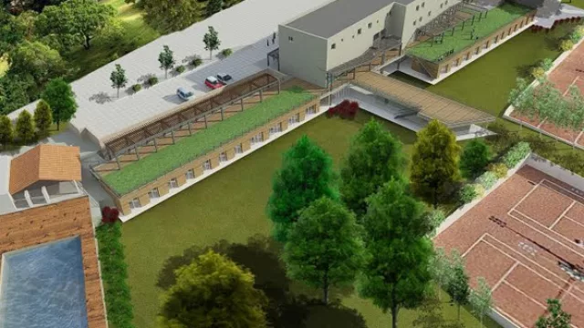 El Amérian Villa del Dique tendrá restaurante, piscina y canchas de tenis, entre otros amenities.