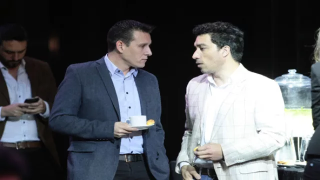 Agustín Conte (Gurdulich) y Rolando Arias (Perrochaval).