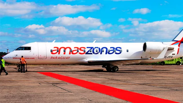 Amaszonas ya vuela a Ciudad del Este (promoción: US$ 130)