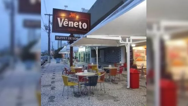 Helado premium en Curitiba, a unos $ 170 el kilo (o $ 250, si tomás el blue)