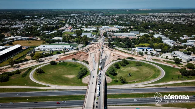 Por las obras en el altonivel de Vélez Sarsfield, habrá desvíos en circunvalación hacia Ruta 36
