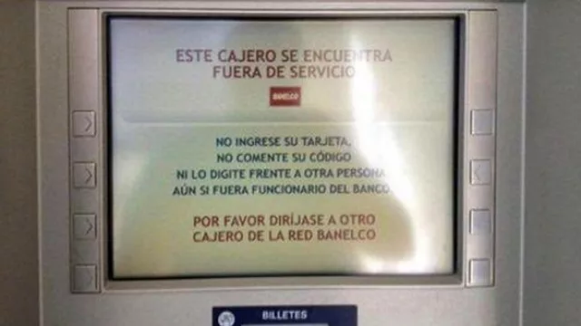 ¡Es la primera vez que me pasa! (se cayó el sistema en Afip y Banelco)