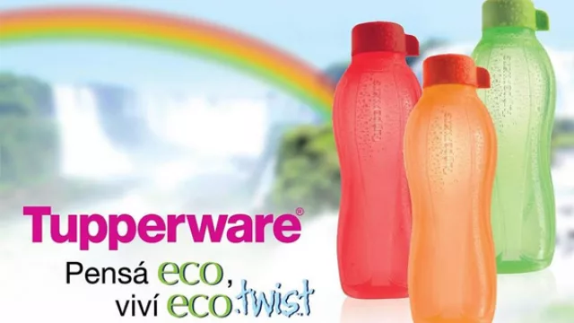 300.000 ya usan sus botellas Eco Twist de Tupperware
