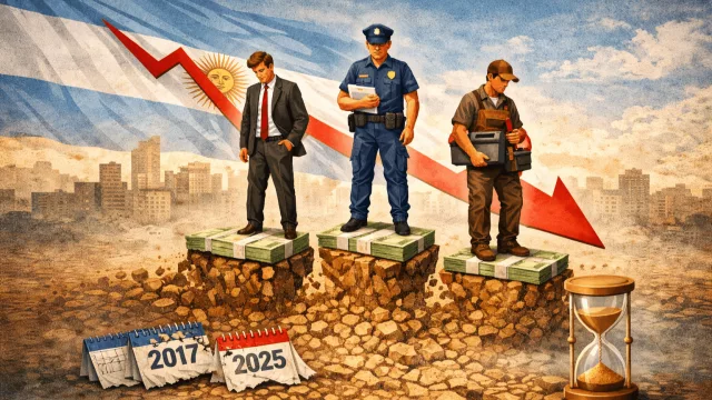 En retroceso: 10 cosas que pasaron con los salarios (públicos y privados) en los últimos 8 años (la cuenta que nadie quiere hacer)