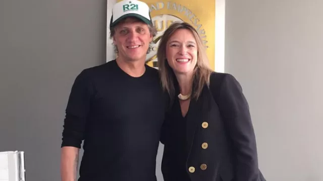 Charly Alberti dejó su huella ecológica en la Siglo 21