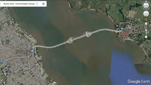 Puente Buenos Aires–Colonia: el sueño que nunca muere (38 km y casi 50 años de intentos)