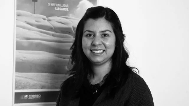 Jesica Artaza, responsable de Unidades Postales