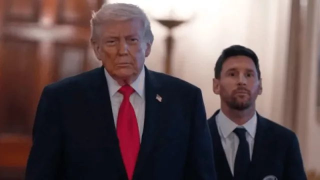 Messi e Inter Miami fueron recibidos por Trump en la Casa Blanca
