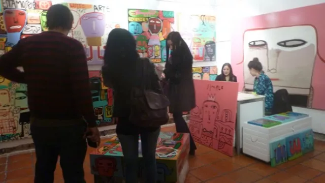 Milo Lockett es el artista que más obras vendió en las dos primeras ediciones de la feria.