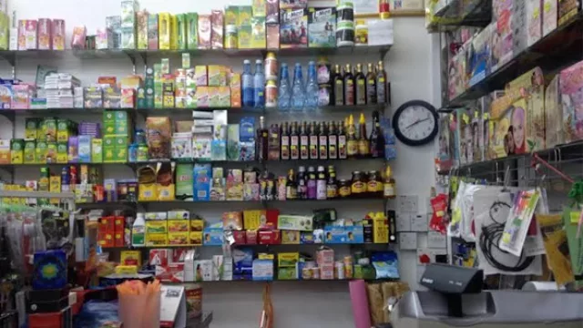 Un 'kiosco' en Brunei.