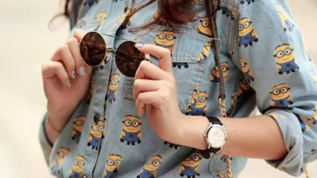 La imagen de estos personajes llegó a los estampados de prendas de moda.