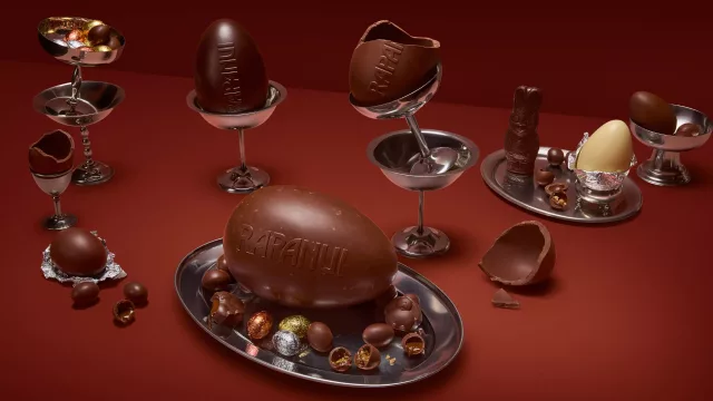 Rapanui lanza su artillería “chocolatosa” para Pascua: huevos desde $ 4.000, roscas a $ 22.500 (y el huevo "premium" de 800g por $ 91.000)