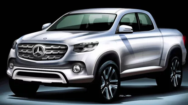 Nada sencillita, la Mercedes