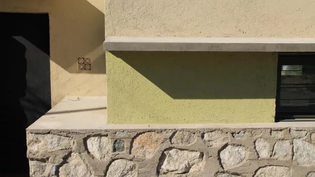 Se utilizaron materiales regionales.