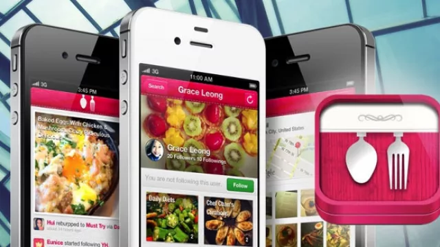 Ni espumadera ni cuchilla... el aliado en la cocina es el celular