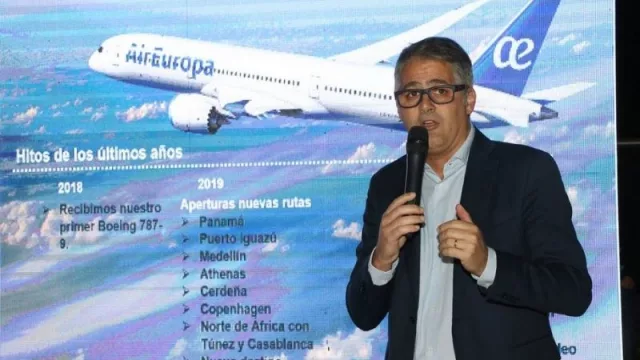 Diego García, el argentino que comanda la operación en toda América de Air Europa: Córdoba debe esperar.