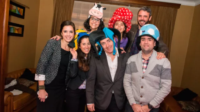 Gracias totales: antes de irnos la foto del final con parte del equipo de InfoNegocios