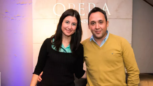 Juntos a la par: Carolina Araque (ImpulsoH) y Gerardo Peralta (Ama Hogar).