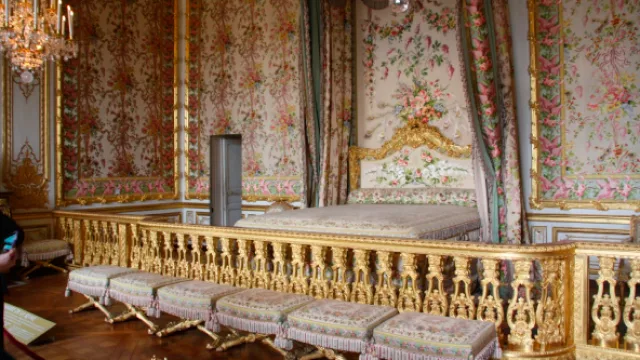 El aposento de María Antonieta