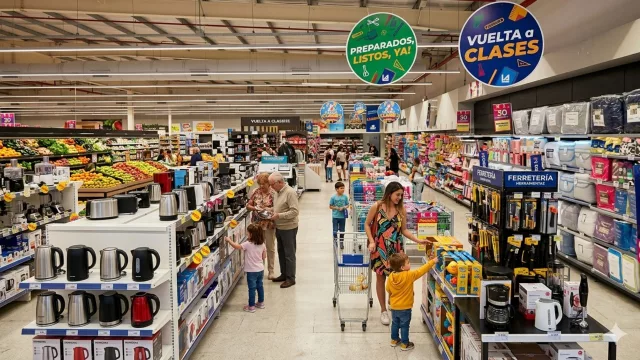Libertad ya comenzó a achicar sus hipermercados: cómo se ve un super de La Anónima en las ciudades donde ya opera
