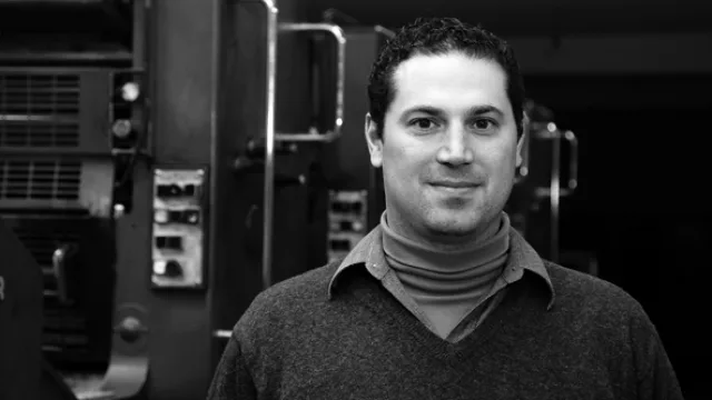 Damián Musumeci, encargado de diseño y preimpresión